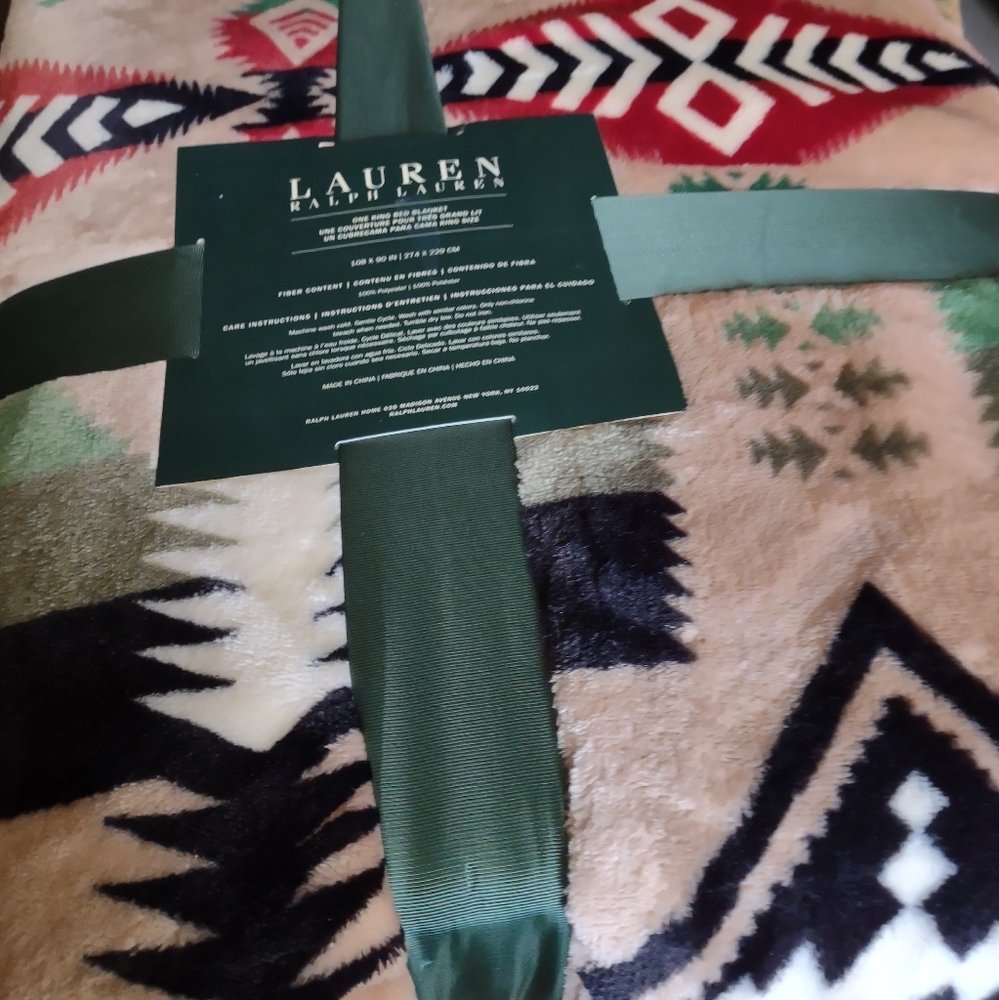 Ralph Lauren blanket